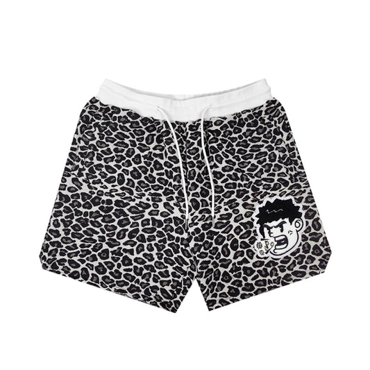 STBI Casual Leopard Shorts – Chill Fit × Qiqi Patch × Everyday Streetwear