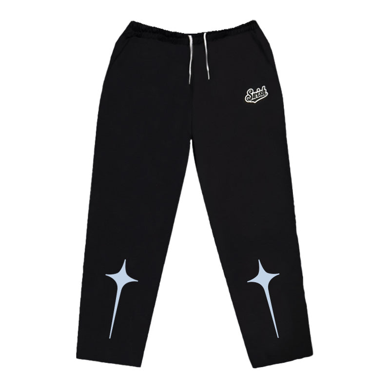 SWISH - Four-Pointed Star Sports Trousers