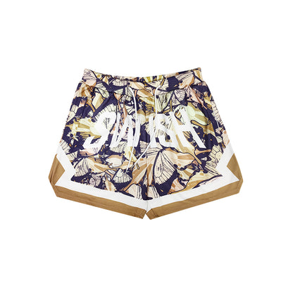 SWISH - STBI Butterfly Waffle Shorts – Lightweight Street Fit × Quick Dry Comfort