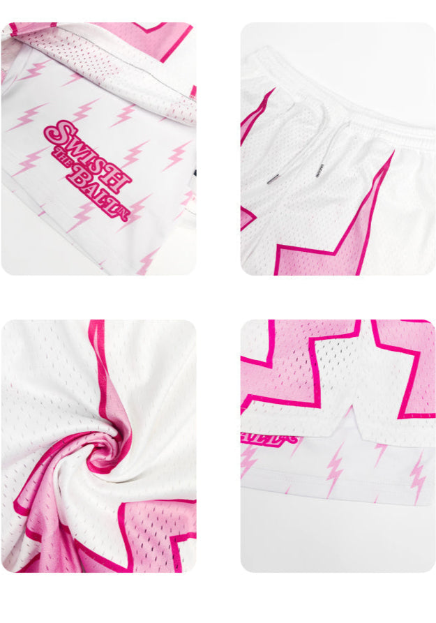 SWISH - STBI 2-in-1 Lightning Sports Shorts – Quick-Dry × Compression Fit × Basketball Ready
