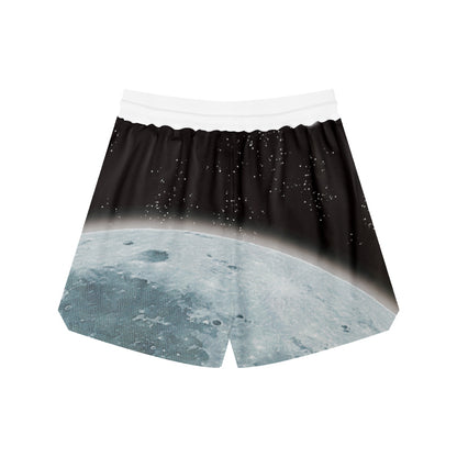 STBI Space Vision Shorts – Earth Orbit Print × Mesh Fabric × Street Ball Style