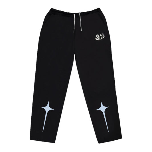 SWISH - Four-Pointed Star Sports Trousers